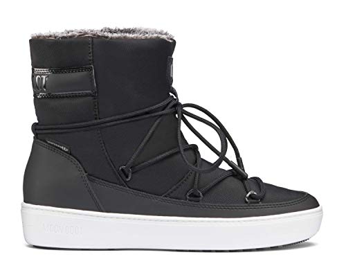 Original Tecnica Moonboot Pulse Nylon Low black wasserdichter Winterstiefel EU 37 von Moon Boot