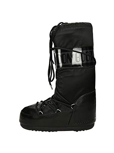 Tecnica MOON BOOT GLANCE 140168, Unisex-Erwachsene Schneestiefel, Schwarz (BLACK 3), EU 39-41 von Moon Boot