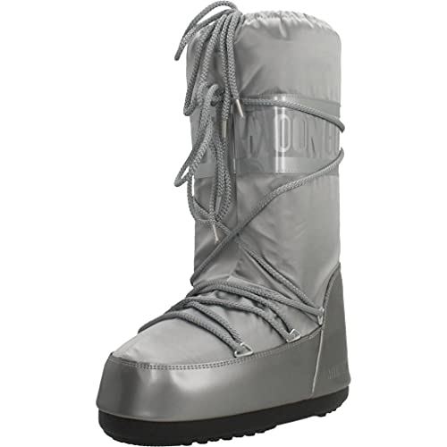 Tecnica MOON BOOT GLANCE 140168, Unisex-Erwachsene Schneestiefel, Silber (Silver 2), EU 35-38 von Moon Boot