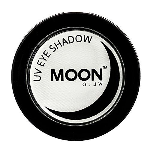 Moon Glow, Neon-UV-Lidschatten 3,5 g, leuchtet hell unter UV-Beleuchtung (weiß) von Moon Glow
