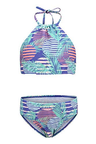 Moon Tree Großes Mädchen Bikini Sets Badeanzug Hawaiian Badeanzug Strand 13-14 Jahre/164 von Moon Tree