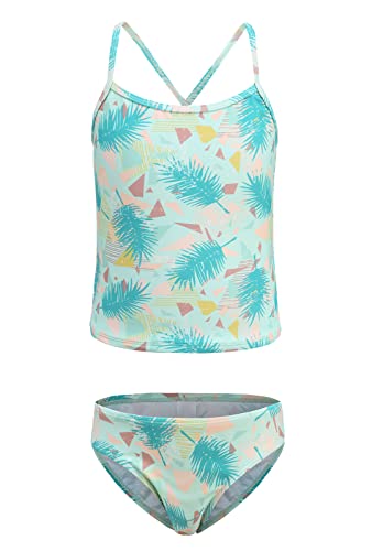 Moon Tree Großes Mädchen Geteilter Badeanzug Tankini Hawaiian Badeanzug Strand Tropische 9-10 Jahre Alt/140 Moon Tree Großes Mädchen Geteilter Badeanzug Tankini Hawaiian Badeanzug Strand Tropische 9-10 Jahre Alt/140 von Moon Tree