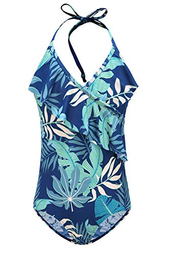 Moon Tree Mädchen Einteiliger Badeanzug Rüschen Hawaiian Badeanzug Strand 128/6-7 Jahre Moon Tree Mädchen Einteiliger Badeanzug Rüschen Hawaiian Badeanzug Strand 128/6-7 Jahre von Moon Tree
