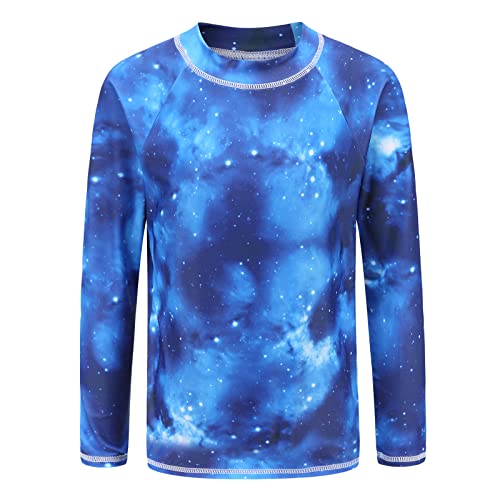 Moon Tree Schwimmshirt Jungen Langarm Badeshirt Kinder Badeanzug 128/7-8 Jahre von Moon Tree