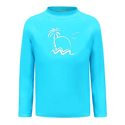 Moon Tree Schwimmshirt Jungen Langarm Badeshirt Kinder Badeanzug 140/9-10 Jahre von Moon Tree