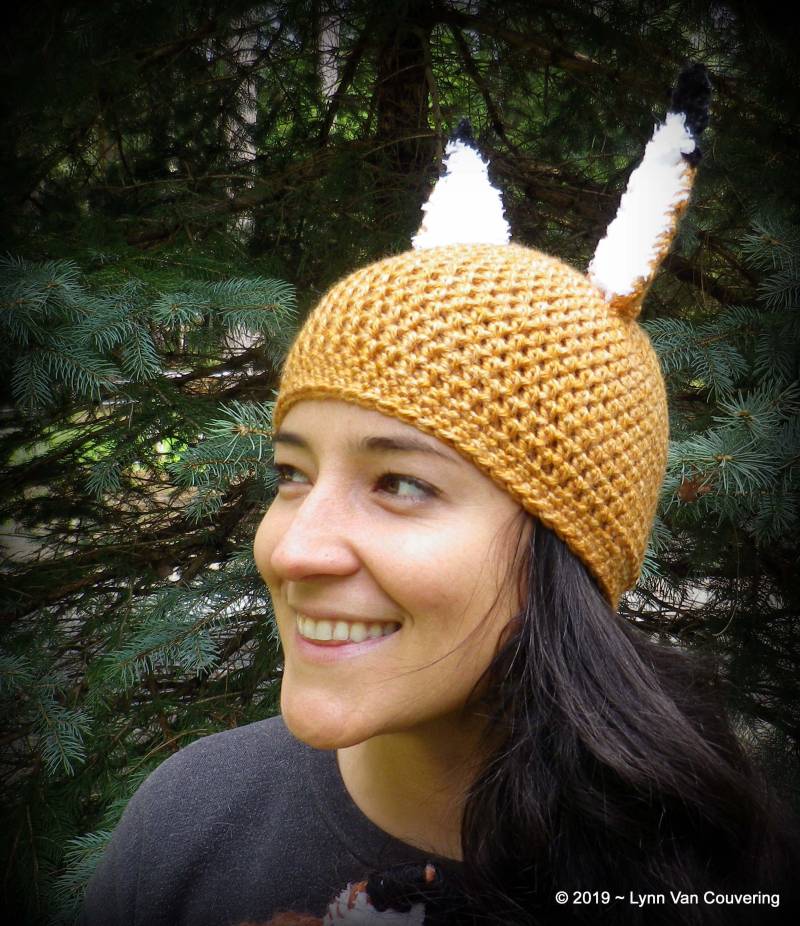 Halloween Fuchs Hut, Hut Mit Ohren, Langohr Für Mama, Foxy Mom von MoonBugStudioShop