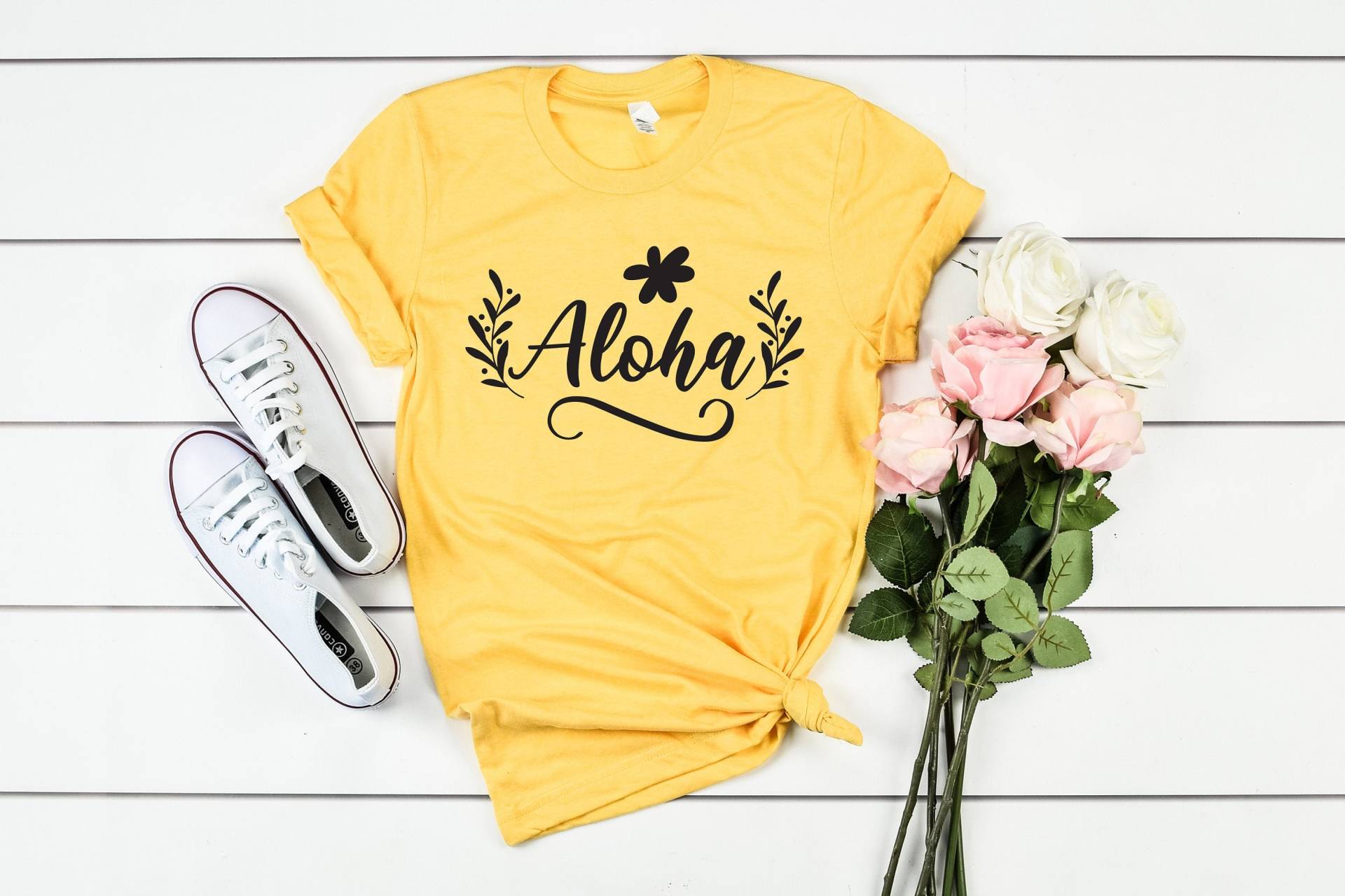 Aloha Shirt , Sommer Strand Hawaii Urlaub Geschenk Shirts Für Frauen Hawaiihemd von MoonLightByEllen