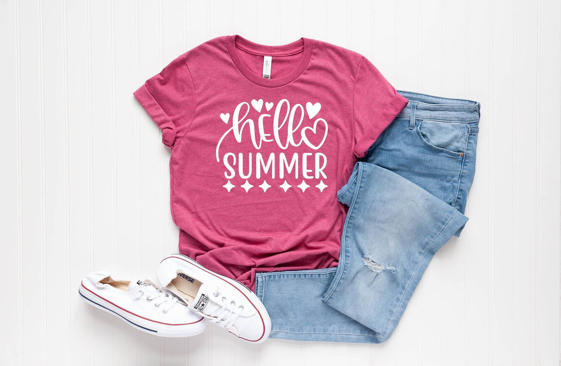 Hallo Sommer Shirt, Strand Urlaubs Shirts, Geschenk Für Mama, Lehrer Geschenke, Geschenke Sie, Frauen Shirts Frauen, Kinder von MoonLightByEllen