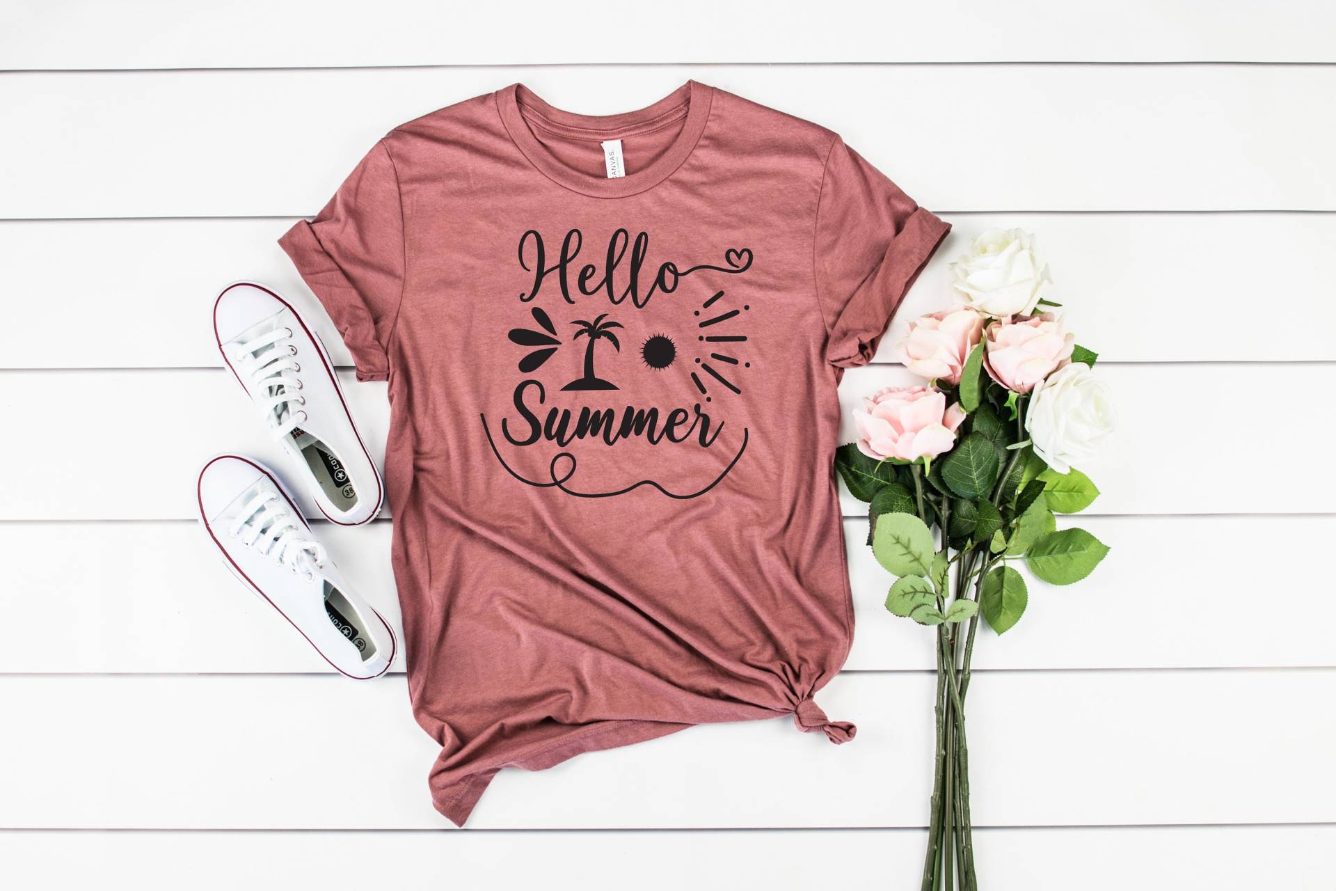 Hallo Sommer Shirt, Strand Urlaubs Shirts, Geschenk Für Mama, Lehrer Geschenke, Geschenke Sie, Frauen Shirts Frauen, Kinder von MoonLightByEllen