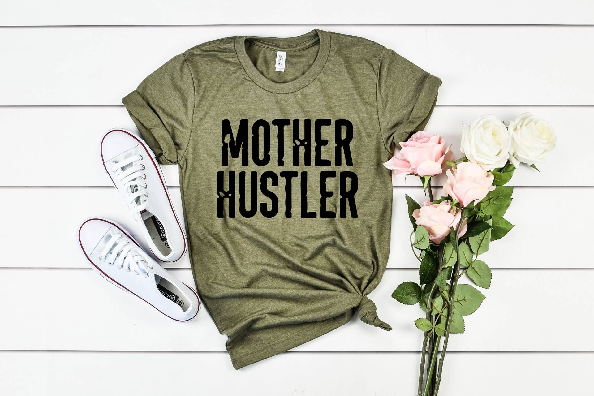 Mutter Hustler Shirt, Ermächtigte Frauen Ermächtigen Frauen, Muttertagsgeschenk, Geschenk Für Mama, Muttergeschenke, Mama Shirts, Weihnachtsgeschenke von MoonLightByEllen