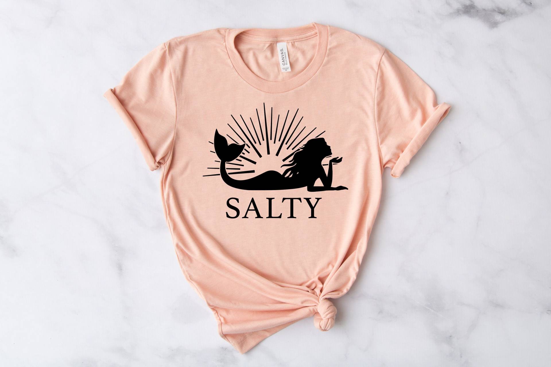 Salty Shirt, Strand Shirts, Urlaub Urlaubsgeschenke, Damen Sommer Herren Mädchen Reise Shirts von MoonLightByEllen