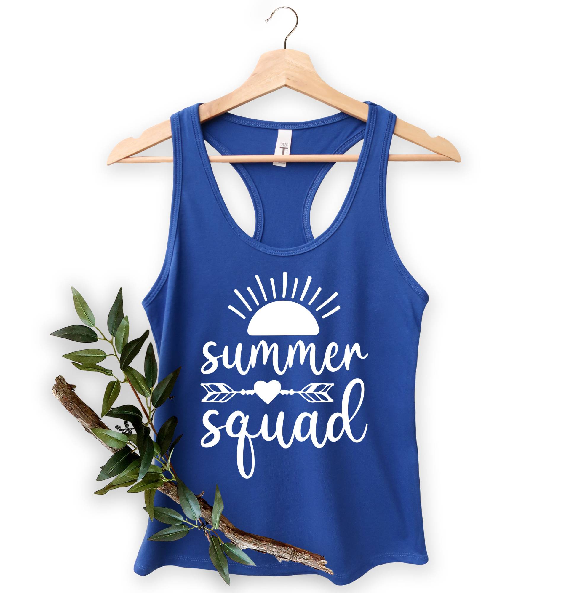 Summer Squad Tank Tops, Strand Vibes Tank, Urlaubs Shirts, Geschenke, Sommer Frauen Top, Liebhaber Geschenk Für Bff von MoonLightByEllen