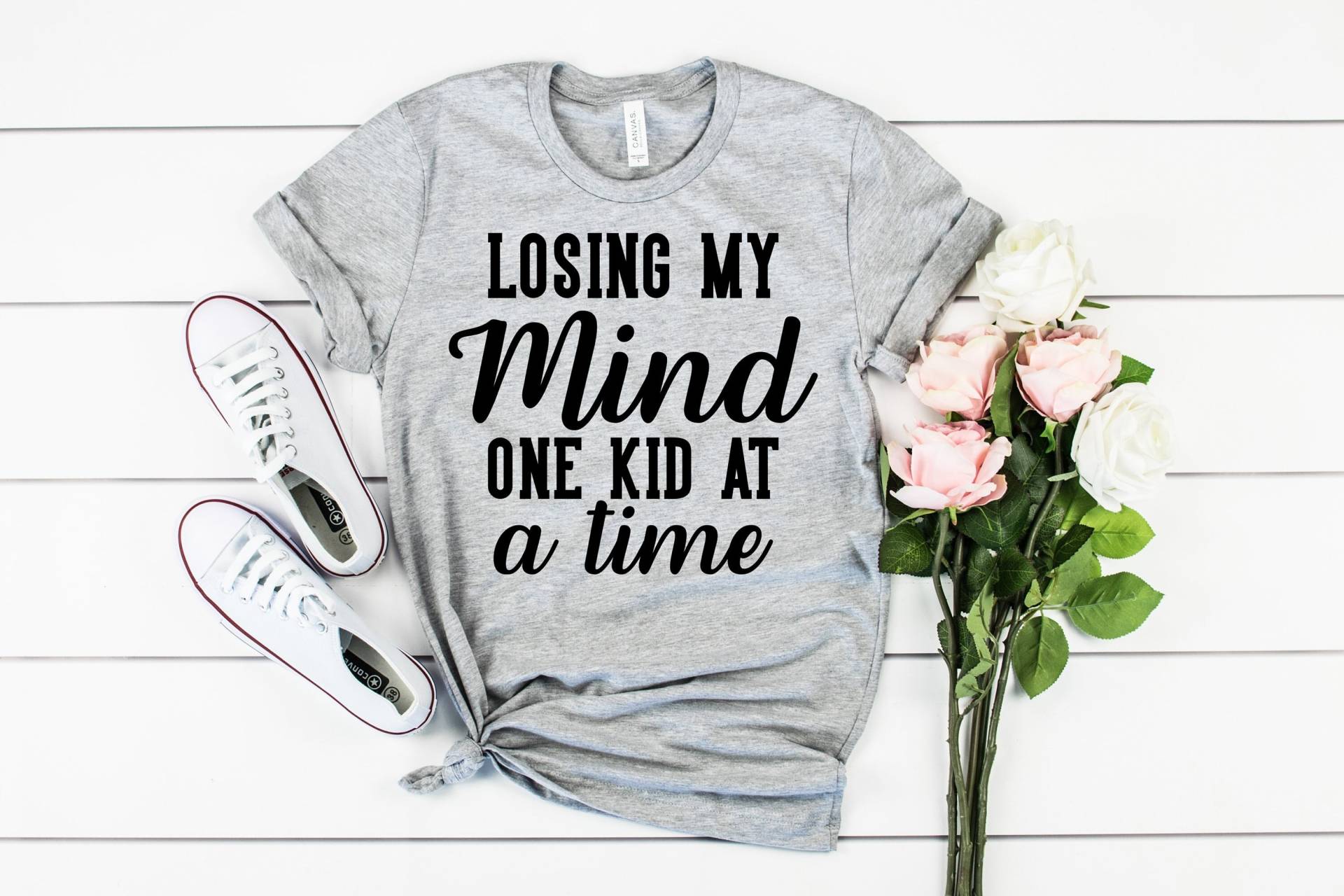 Verlieren Meinen Verstand Ein Kind Zu Einer Zeit Sirt, Lustiges Mama-Shirt, Lustige Elternschafts-Shirts, Mama-Shirts, Papa-Shirts, Geschenke Für von MoonLightByEllen