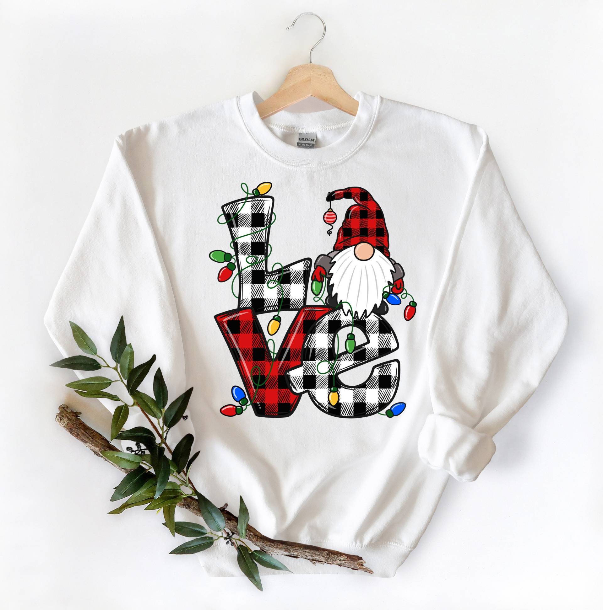 Weihnachten Zwerge Shirt, Liebe Gnome, Gnom Shirt Für Frauen, Gnome Sublimation, Weihnachts Shirts, Weihnachtsgeschenke, Lehrer Shirts von MoonLightByEllen