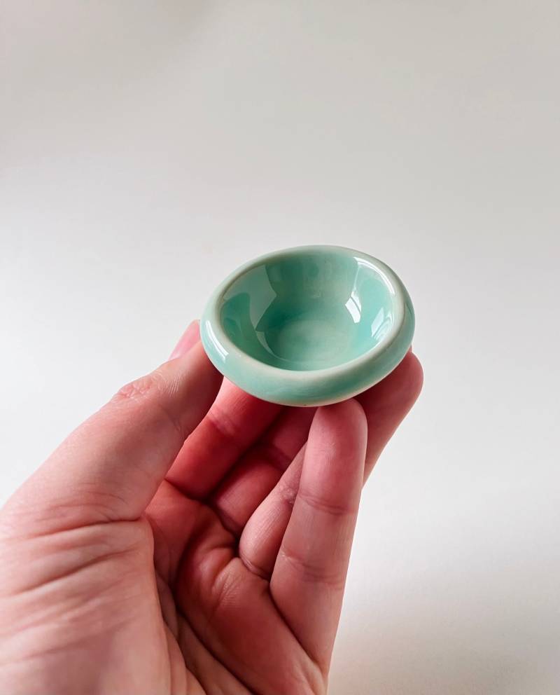 Ring Schale Schmuckhalter Ringhalter Verlobungsgeschenk Für Braut Hochzeitsgeschenk von MoonMoonCeramics