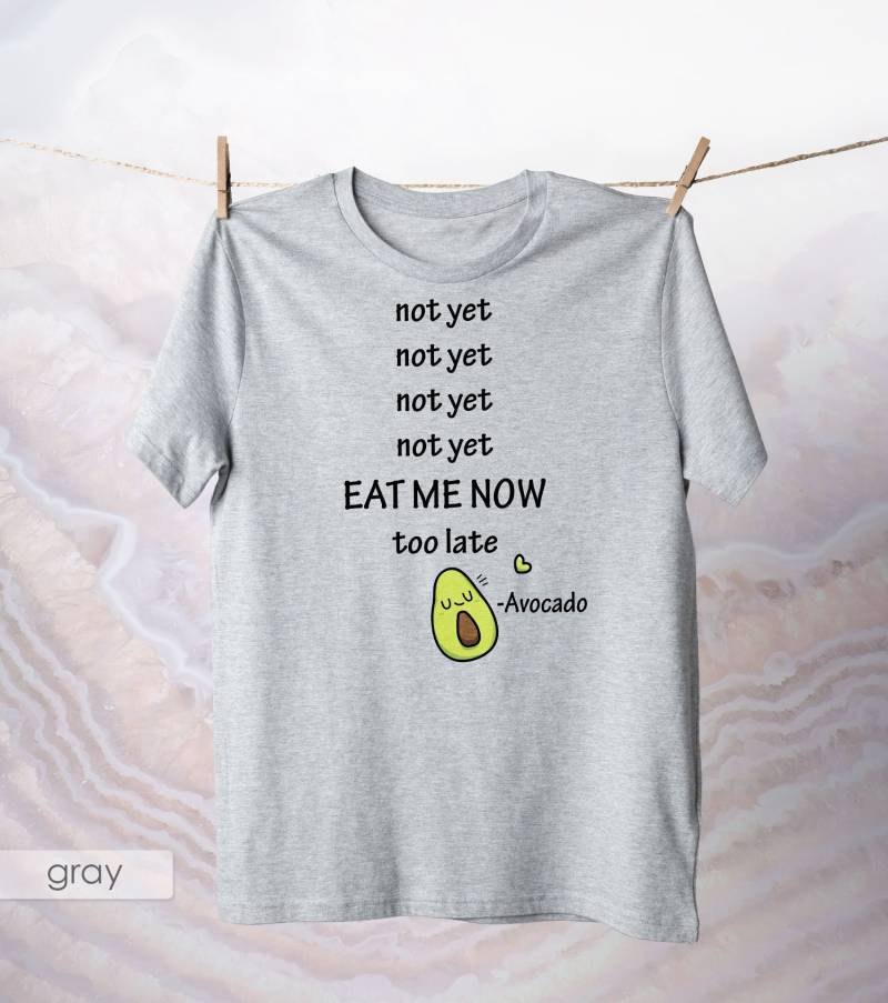 Avocado Tshirt Kleidung Baumwolle Schwarz Weiß Grau Tshirt Lustige Veggie Unisex Erwachsenen Frauen Shirt Pinterest Merch Vegan von MoonStyleStudio
