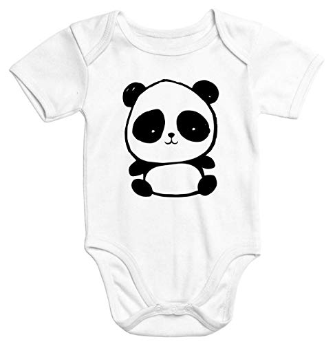MoonWorks Baby-Body Panda Bär Aufdruck Kurzarm Onesie Bio-Baumwolle weiß 12-18 Monate MoonWorks Baby-Body Panda Bär Aufdruck Kurzarm Onesie Bio-Baumwolle weiß 12-18 Monate von MoonWorks