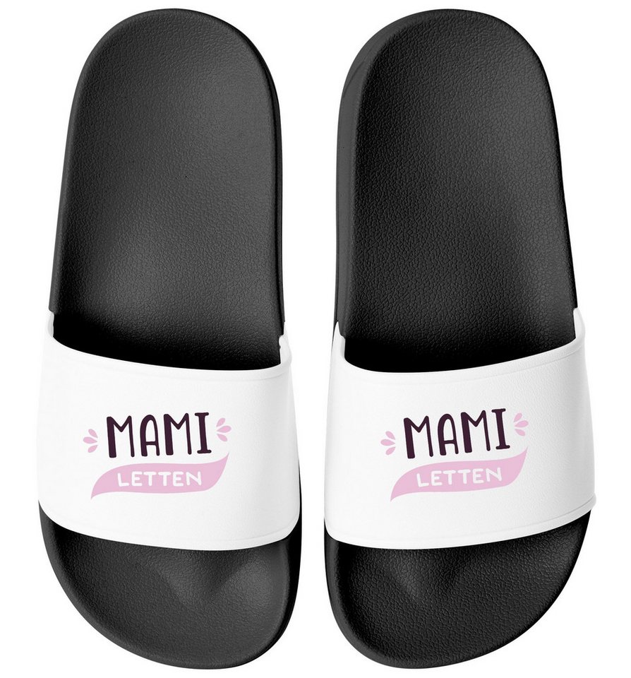MoonWorks Badeschlappen Mama Oma Letten Badelatschen Damen mit Print Lustig Badesandale MoonWorks Badeschlappen Mama Oma Letten Badelatschen Damen mit Print Lustig Badesandale von MoonWorks