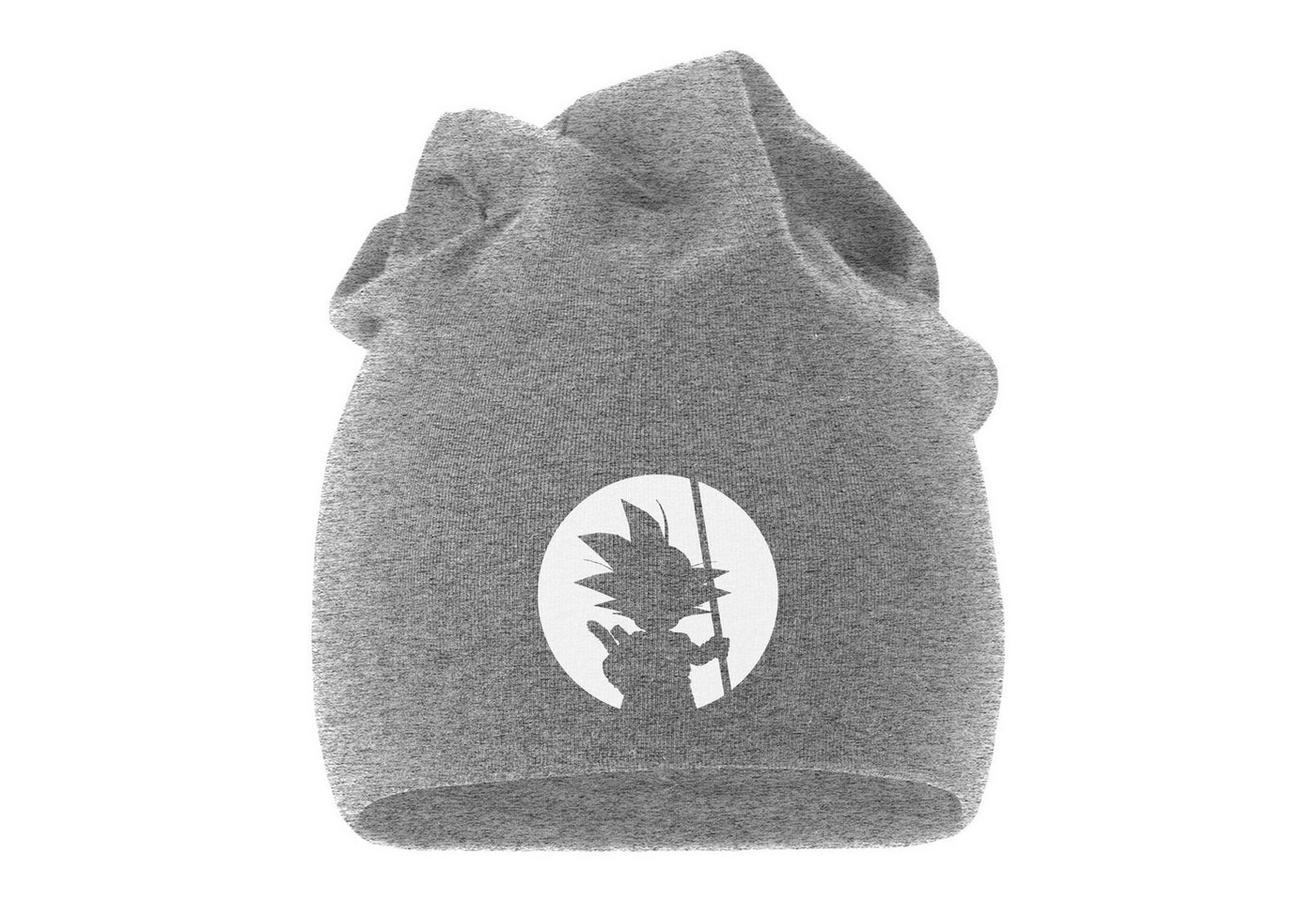 MoonWorks Beanie Jersey Beanie Son Goku Mütze bedruckt Herren Damen Moonworks® von MoonWorks