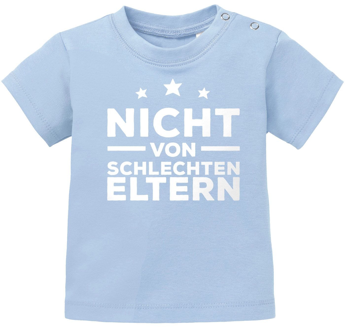 MoonWorks Body Baby Kurzarm T-Shirt Nicht von schlechten Eltern Babyshirt Jungen von MoonWorks