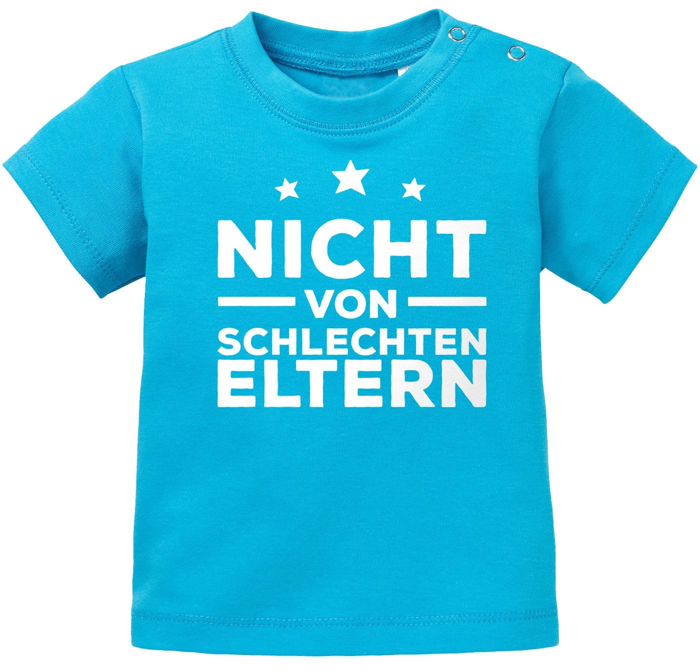MoonWorks Body Baby Kurzarm T-Shirt Nicht von schlechten Eltern Babyshirt Jungen von MoonWorks
