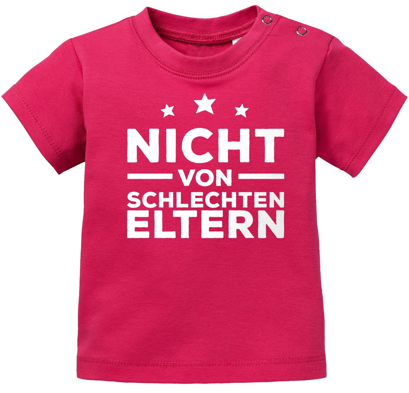 MoonWorks Body Baby Kurzarm T-Shirt Nicht von schlechten Eltern Babyshirt Jungen von MoonWorks