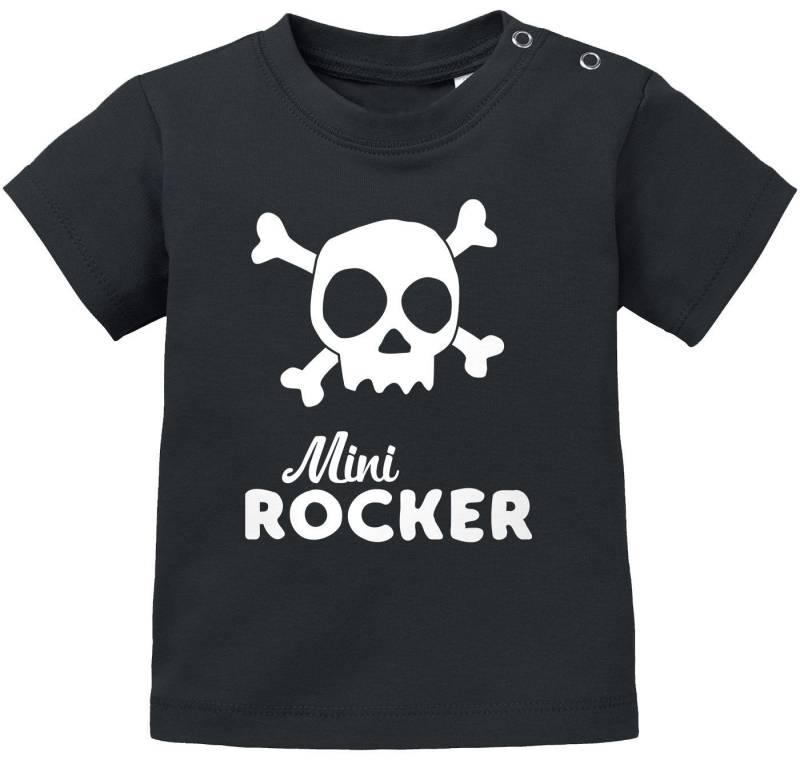 MoonWorks Body Baby T-Shirt kurzarm Babyshirt Mini Rocker Jungen Mädchen Shirt von MoonWorks