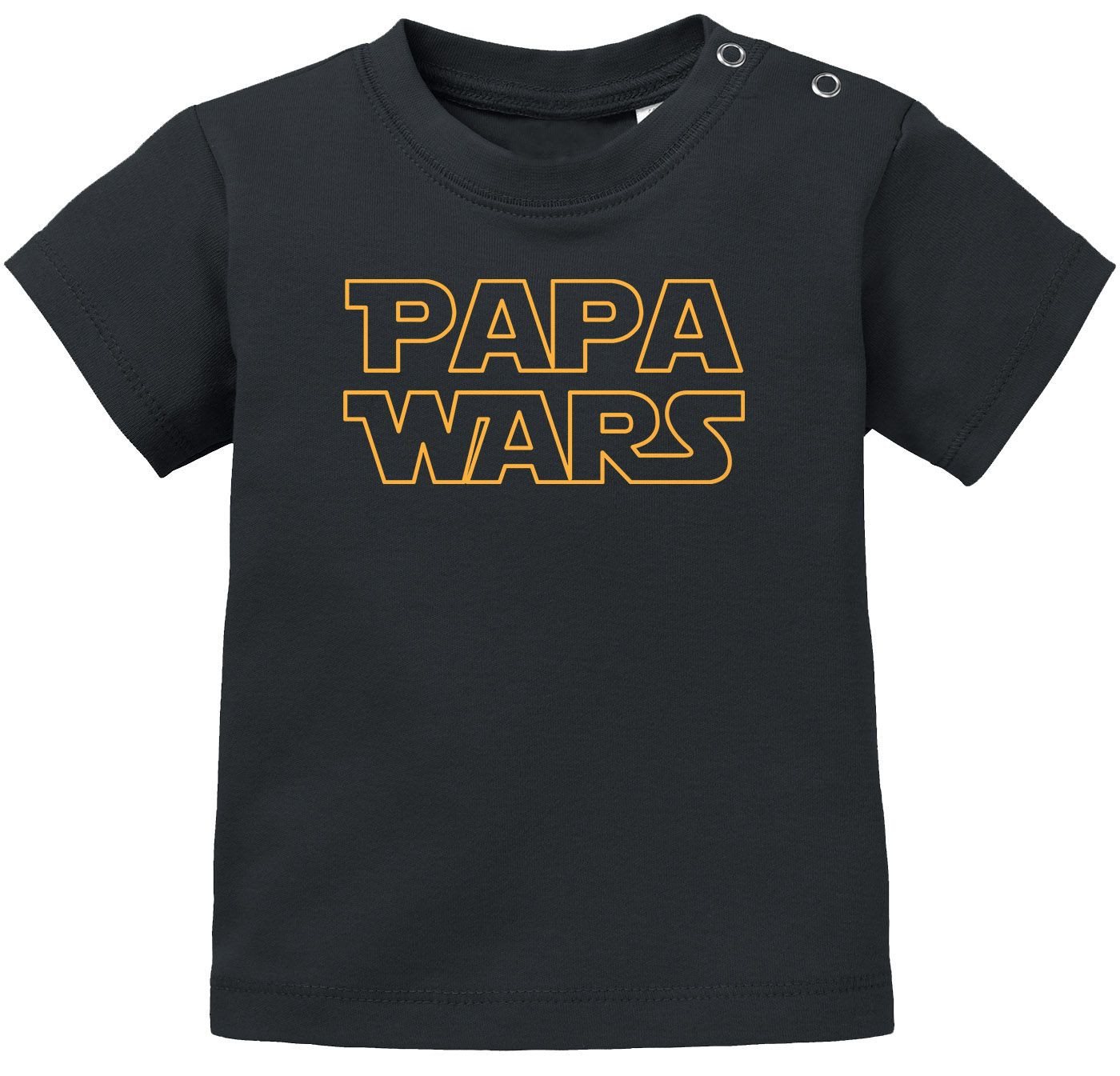 MoonWorks Body Baby T-Shirt kurzarm Babyshirt Papa wars Jungen Mädchen Shirt von MoonWorks