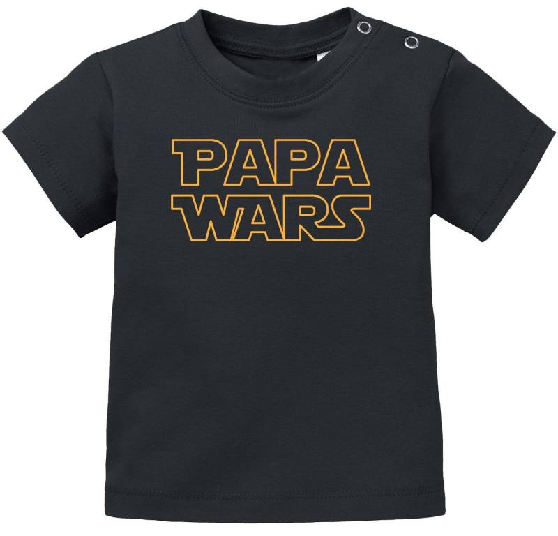 MoonWorks Body Baby T-Shirt kurzarm Babyshirt Papa wars Jungen Mädchen Shirt von MoonWorks
