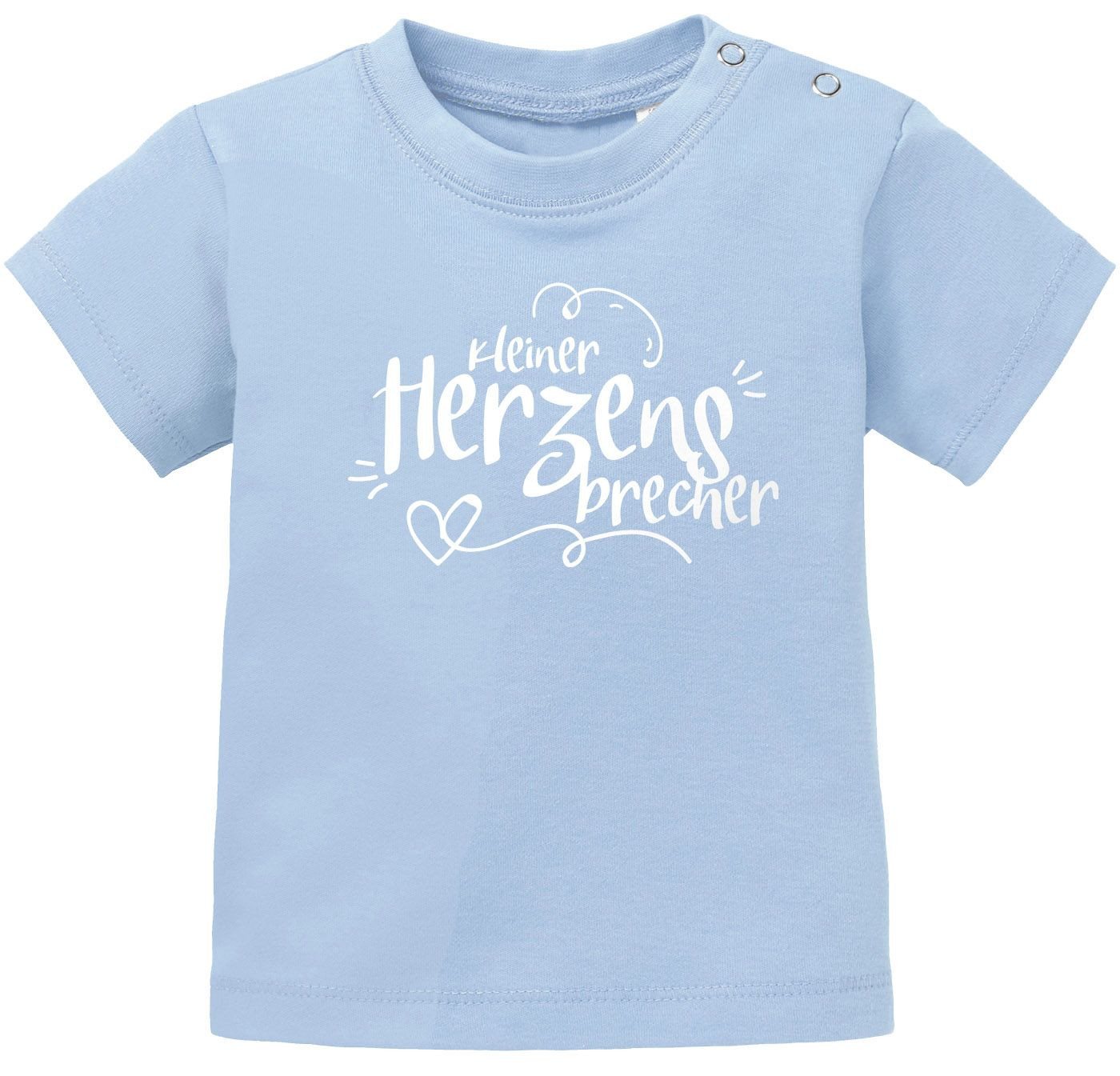 MoonWorks Body Baby T-Shirt kurzarm Babyshirt kleiner Herzensbrecher Jungen Shirt von MoonWorks