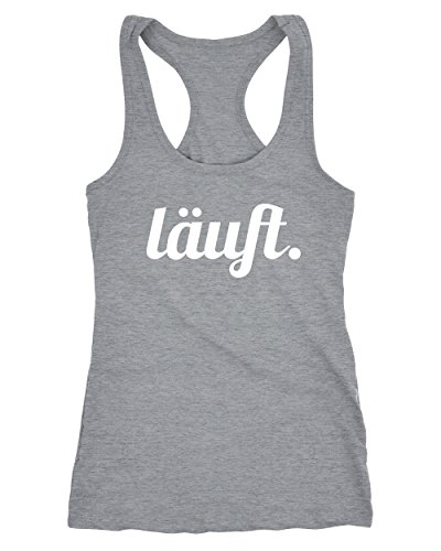MoonWorks Damen Tanktop läuft Racerback Tank Top Slim Fit grau XXL MoonWorks Damen Tanktop läuft Racerback Tank Top Slim Fit grau XXL von MoonWorks