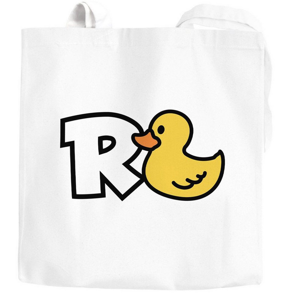 MoonWorks Einkaufsshopper Jutebeutel Rentner Motiv Ente lustiges Geschenk zur Rente witziger von MoonWorks