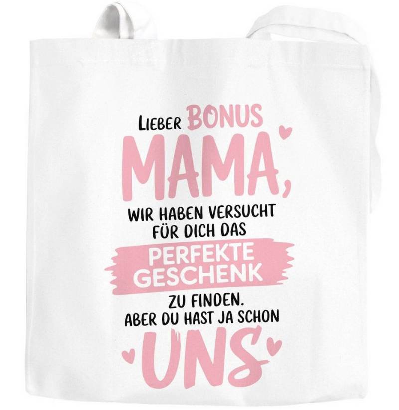 MoonWorks Einkaufsshopper Jutebeutel Spruch Geschenk lustig Geschenkidee Bonus-Mama Oma von MoonWorks