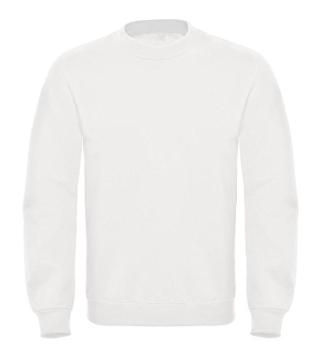 MoonWorks Herren Sweatshirt weiß 3XL von MoonWorks