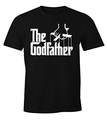 MoonWorks Herren T-Shirt The Godfather Der Pate Fun-Shirt schwarz 5XL von MoonWorks