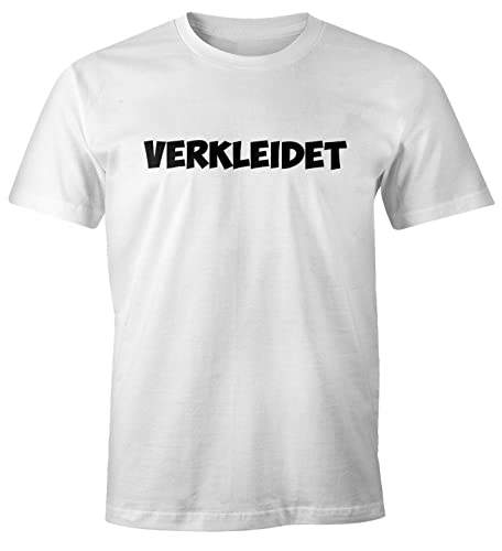 MoonWorks Herren T-Shirt Verkleidet Fasching Fastnacht Kostüm Karneval Verkleidung lustig Fun-Shirt weiß M MoonWorks Herren T-Shirt Verkleidet Fasching Fastnacht Kostüm Karneval Verkleidung lustig Fun-Shirt weiß M von MoonWorks