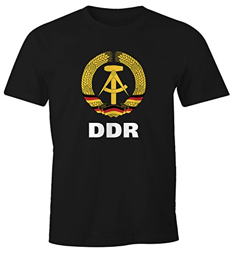 MoonWorks Herren T-Shirt WM DDR Nostalgie Fun-Shirt schwarz L MoonWorks Herren T-Shirt WM DDR Nostalgie Fun-Shirt schwarz L von MoonWorks