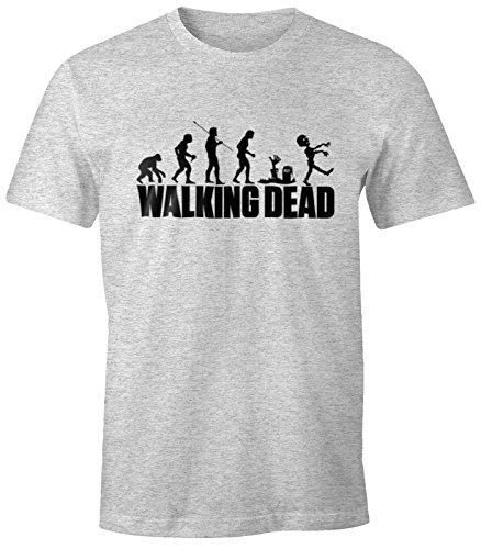 MoonWorks Herren T-Shirt - Walking Dead Zombie Revolution - Comfort Fit grau M MoonWorks Herren T-Shirt - Walking Dead Zombie Revolution - Comfort Fit grau M von MoonWorks