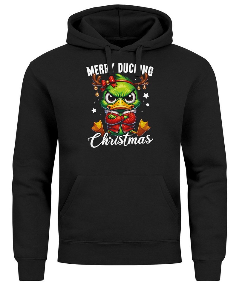 MoonWorks Hoodie Hoodie Herren Anti Weihnachten Grinch Ente Sarkasmus Kapuzen-Pullover MoonWorks Hoodie Hoodie Herren Anti Weihnachten Grinch Ente Sarkasmus Kapuzen-Pullover von MoonWorks
