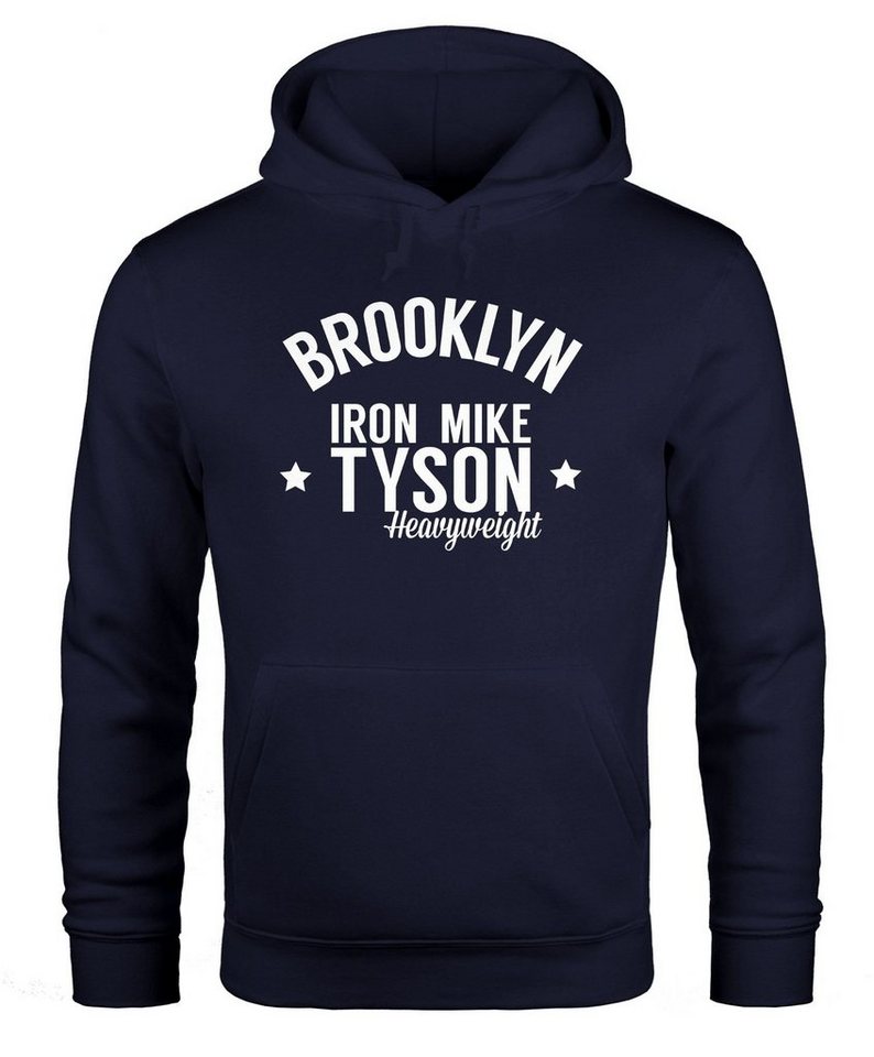 MoonWorks Hoodie Hoodie Herren Brooklyn New York Iron Mike Tyson Boxing Gym Moonworks® von MoonWorks