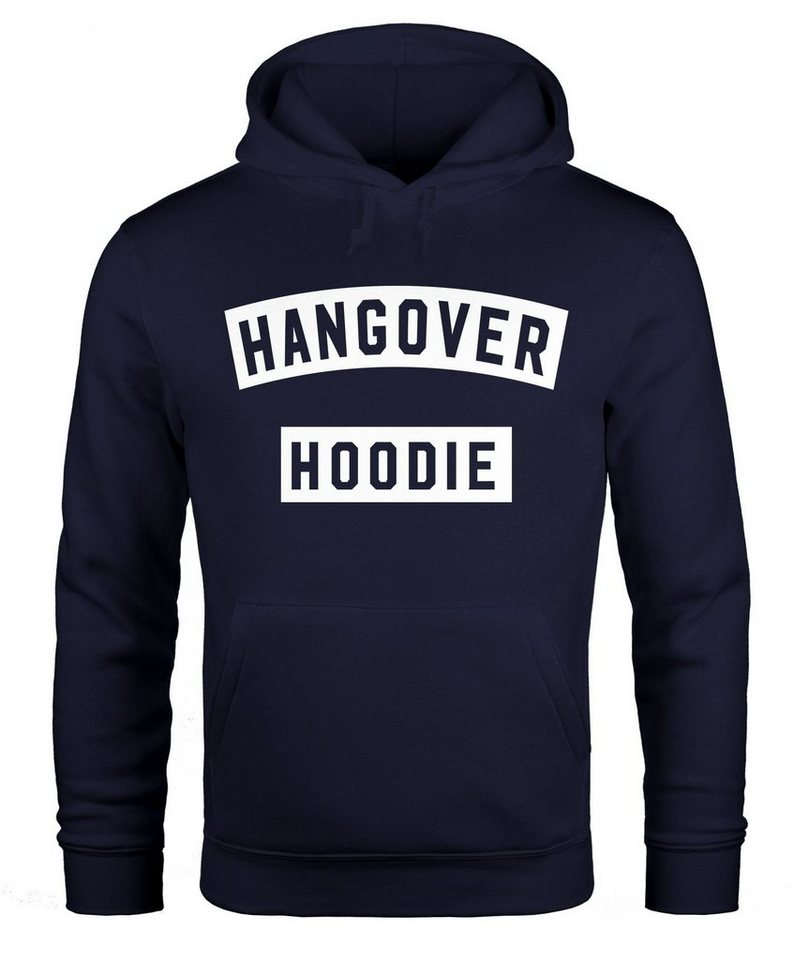 MoonWorks Hoodie Hoodie Herren Hangover Kapuzen-Pullover Moonworks® von MoonWorks