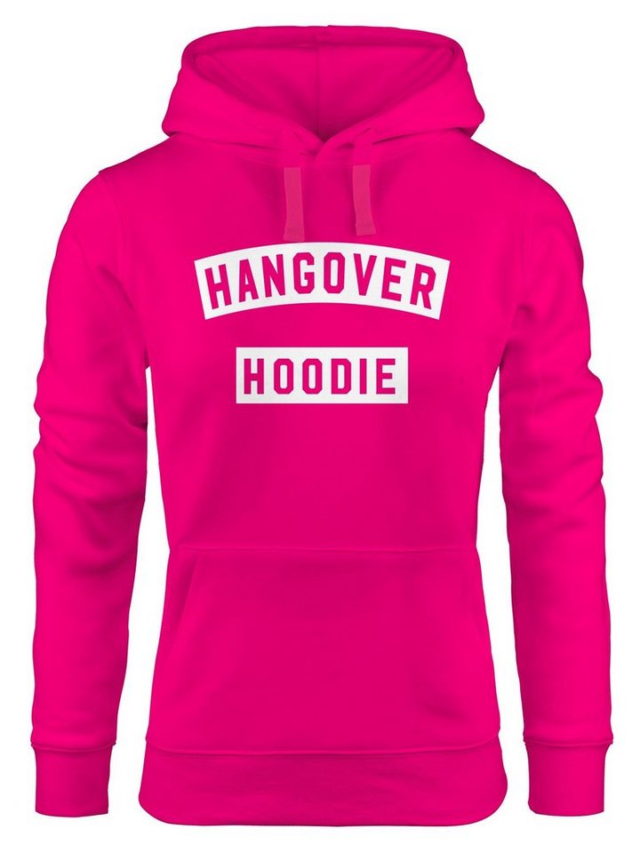 MoonWorks Hoodie Kapuzen-Pullover Damen Hangover Hoodie Moonworks® von MoonWorks