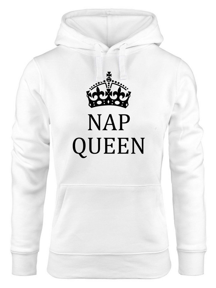 MoonWorks Hoodie Kapuzen-Pullover Damen NAP Queen Crown Hoodie Moonworks® von MoonWorks