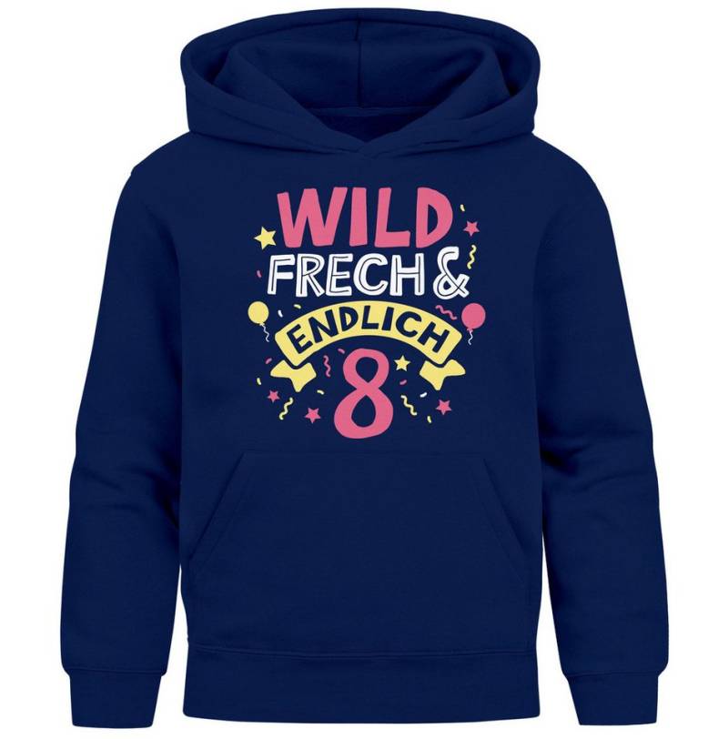 MoonWorks Hoodie Kinder Hoodie Mädchen Geschenk Geburtstag Alter Zahl 4-10 und Spruch von MoonWorks