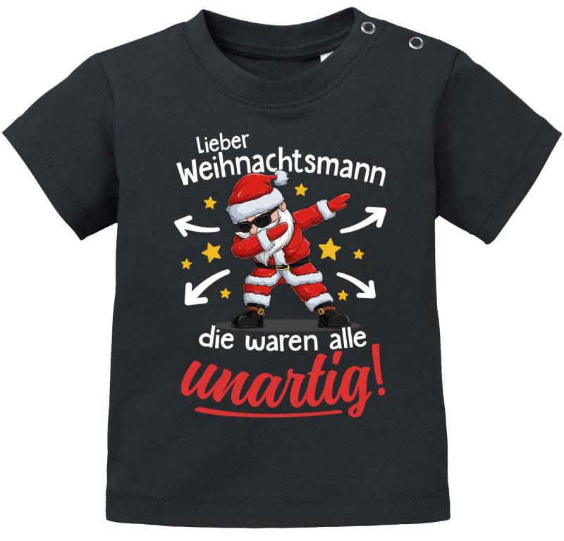 MoonWorks Print-Shirt Baby Shirt kurzarm Weihnachten XMAS Spruch Lustig Die waren allle von MoonWorks