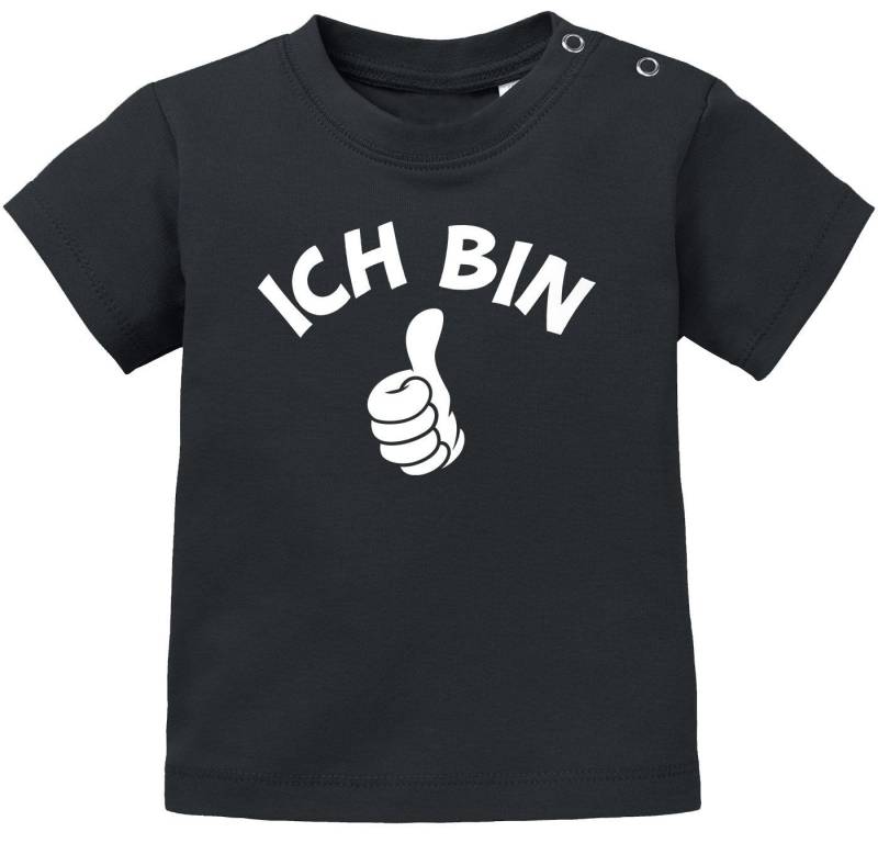 MoonWorks Print-Shirt Baby T-Shirt kurzarm Ich bin 1 - 1. Geburtstag Baby Kinder Geschenk von MoonWorks