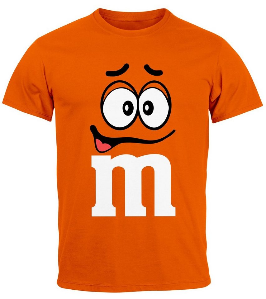 MoonWorks Print-Shirt Herren T-Shirt Fasching Karneval M Aufdruck Gruppen- Kostüm Verkleidun mit Print von MoonWorks