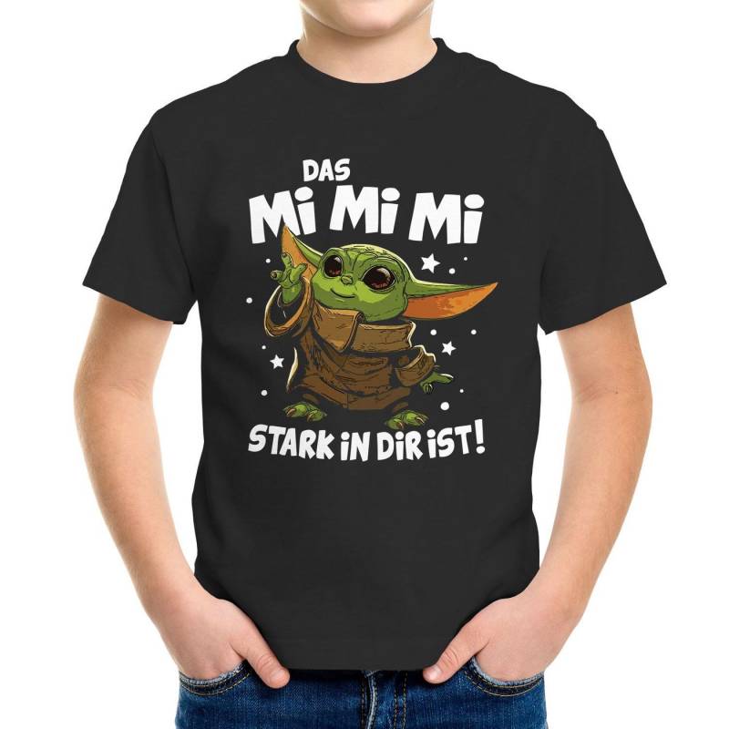 MoonWorks Print-Shirt Kinder T-Shirt Das Mimimi stark in dir ist.Parodie Baby lustiger von MoonWorks