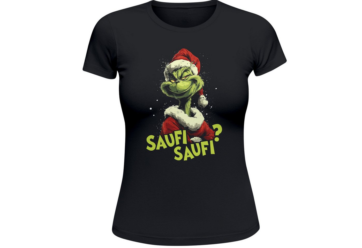 MoonWorks Print-Shirt Weihnachtsshirt Damen Motiv - Anti XMAS Spruch - Christmas Printshirt mit Print von MoonWorks