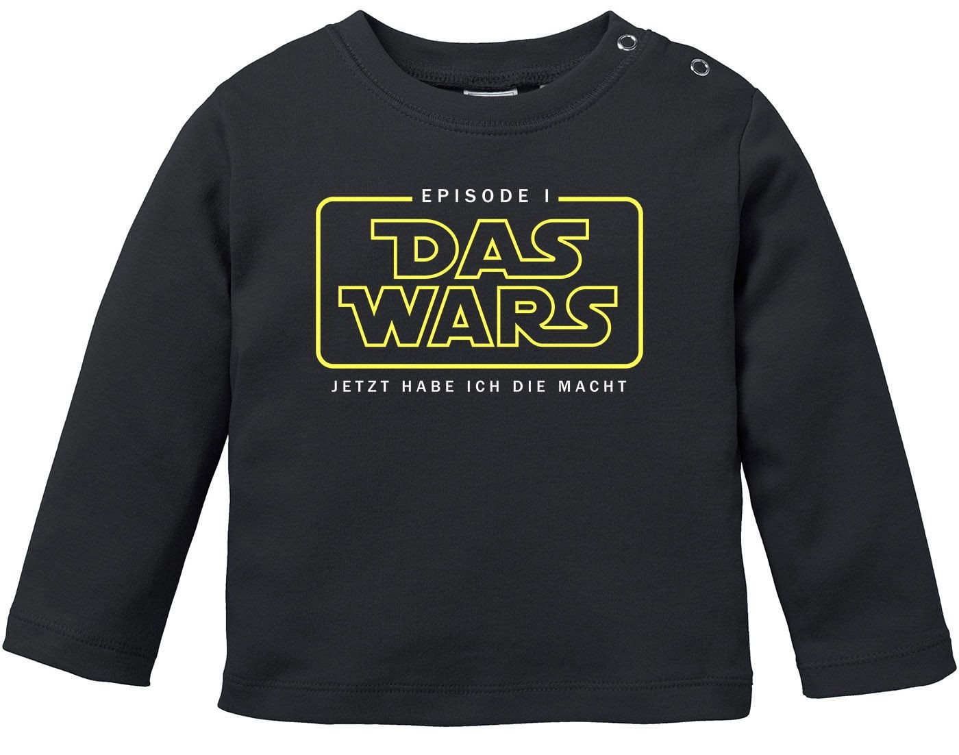 MoonWorks Rundhalsshirt Baby Langarmshirt Babyshirt Babyshirt Das Wars ab jetzt hab ich die von MoonWorks